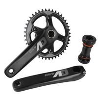 42T Cycling Crank Set Hollow Integrated 170mm Cycling Chainring Crankset for Road Cycles Upgrade gray