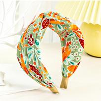 PROLY New Fashion Women's Hair Accessories Small floral Bohemia Headband Summer Cross Knot Wide Side Turban Hair Accessories