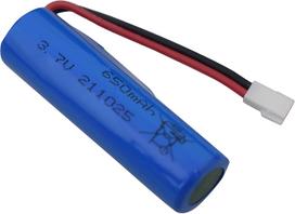 3,7 V 650 mAh ličio baterija, skirta SYMA Q9, H126, H131, H118, RH701 | Patobulinta galia ir veikimo laikas | Lengvas montavimas, mėlyna mėlyna