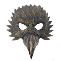 Reguliuojama Patogi Paukščio Snapo Kaukė Madingas Kostiumo Aksesuaras Cosplay Renginiams Teminiams Vakarėliams Vaidmenų Žaidimams auksas