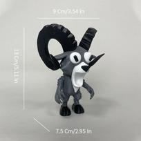 99 Nights in The Forest 3D Printed Figures 99 Nights Toys Horror Deer Owl Action Figure for Boys Girls Birthday Gifts Room Decor