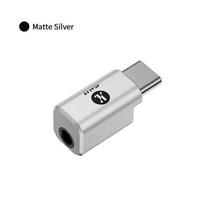 JCALLY JA56 Type-C to 3.5mm HiFi Audio Adapter DAC ALC5686 Mini Decoder USB-C Headphone Amplifier For iPhone 15 16 Android No bag balta