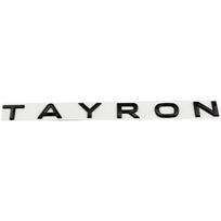 1Pc TAYRON Car Metal Trunk Letters Words Logo Badge Emblem Decals Sticker For TAYRON 2021 2022 2023 2024 Styling Accessories