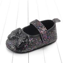 Shiny Baby Princess Shoes  Baby Shoes  Soft-soled Non-slip Single Shoes  0-1 Year Old Spring and Autumn S