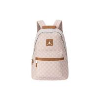 Jordan Brand Logotipo languotas spaudinys Poliesterio kuprinė Unisex kuprinė Smėlio spalvos, kreminės spalvos JD2413018AD001 Beige white