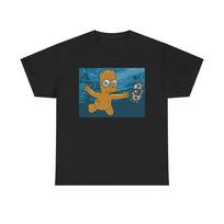 Simpsons T-shirt vintage nirvana retro art funny graphic Unisex Heavy Cotton Tee Unisex T-Shirt XXXL