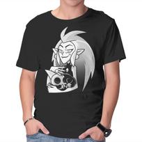 Unisex Crew Neck T-Shirt The Owlmother Graphic Short Sleeve Casual Tee S