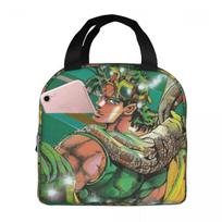 Jojo Bizarre Adventure Joseph Joestar Insulated Lunch Bag for Kids School Cooler Thermal Food Box Tote Lunch Boxes Container One Size