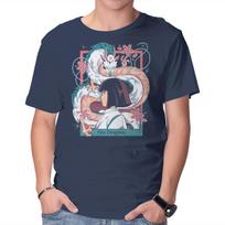 Unisex Crew Neck T-Shirt The Dragon Graphic Short Sleeve Casual Tee L