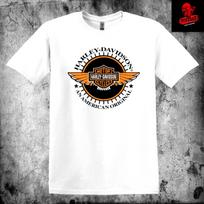 Vyriški ir moteriški marškinėliai Harley Davidson Motociklai Premium Unisex Storo medvilnės Biker XXL