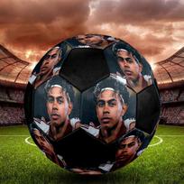 Lamine Yamal Indoor Soccer Ball Colorful Machine Stitched PVC Size 5 Team Training Competition Ready Durable High-Bounce Cool Sports Gift