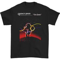Men's and Women's T-shirts Quincy Jones The Dude album  black Short sleeve All sizes XXXL