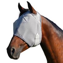 Horse Fly Mask with Ear Cover Full Face Protection Mesh Horse Mask for Outdoor Riding Stable Use one size