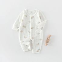 A-Class Cute Summer Baby Romper: Long Sleeve Onesie for Newborns - Air Conditioning-Friendly Clothing