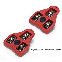 MTB and Road Bike Bicycle Pedal Cleat Set for Peloton Indoor and Outdoor Cycling Versatile Use for Cruisers Cleats