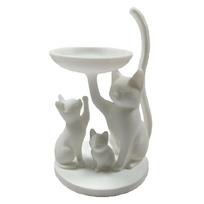 Practical Cats Family-Shaped Organiser Box Jewelry Storage Tray For Rings And Watches Bedroom Decoration balta