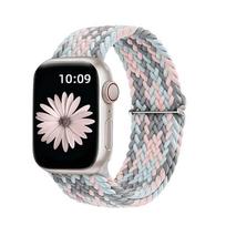 Yingda for Watch Ultra2/S9/8/7/Se/6/5/4/3 Woven Nylon Strap 22mm Sport Loop Hook Loop Buckle 38/40/41mm