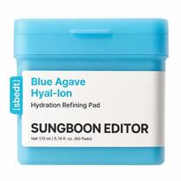 [SUNGBOON EDITOR] Blue Agave Hyal-Ion Hydration Refining Pad 160ml 60EA