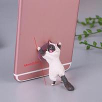 Support de voiture de dessin animé mignon téléphone chat support voiture ventouse universel pour Sumsung Huawei LG iPhone X XS 8 7