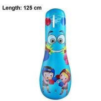 Kids Punch Bag 125cm Free Standing Boxing Toys use in Kids Fitness Free Standing Heavy Punch Bag Kids MMA Bag