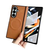 case for Samsung Z FOLD 7 6 5 4 3 new suede protective case full coverage Integrated shell and membrane hinge Shock Proof plain Galaxy Z Fold7 ruda