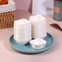 1000Pcs Square Cupcake Liners Microwave & Oven Safe Paper Muffin Baking Cups for Wedding Birthday Party Supplies balta