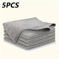 Microfiber Cleaning Towel Cloths Reusable Cleaning Towels Absorbent for Car Window Thicken Microfiber Cleaning Cloths Lint Free