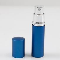 Portable Perfume Atomizer Bottle 10ml Refillable Travel Spray Frosted Blue One Size mėlyna