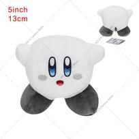 Game Star Kirby Stuffed Doll Peluche 5“ Kawaii Pink Kirby Grey Kirby Ghost Kirby Anime Plush Toys Christmas Gifts for Children