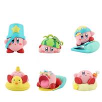 Game Kirby Beach Series Figures Cute Cartoon Characters Desktop ornaments Figurine PVC Model Collection Birthday Gift for Fans