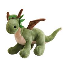 Swag Pterosaur Dinosaur Plush Toy Boy Gift Pink Fire Dragons With Wings Green Dinos Double Head Monster Evil Doll for Birthday S 20-25cm