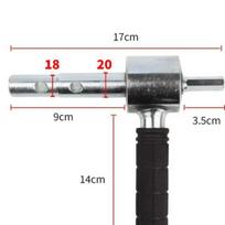 Versatile 18mm 20mm Hex Adapter With Anti-Slip Grip For Electric Ice Auger Drill Bit Connections Power Tools  Parts China Mainland