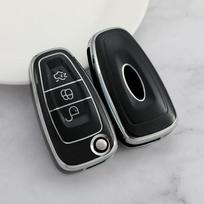 For Ford C-Max S-Max Focus Galaxy Mondeo Ranger Transit Tourneo Custom TPU Car Remote Key Fob Shell Cover Case Keyshell juoda