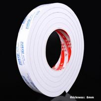 2M EVA Foam Double Sided Tape Shockproof Soundproof Insulation Tape Door Window Sealing Strip Weather Stripping Home Improvement 10mm&2m
