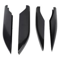 4pcs Car Roof Rail Rack Cover Trim Replacement For Toyota Land Cruiser Prado FJ120 2002-2009 juoda