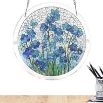 Acrylic Sun Catcher Puzzle 3D Acrylic Flower Home Decor Sun Catcher Craft for Spring Holiday Birthday Party Offices Living Room