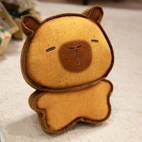 25th Anniversary Capybara Plush Toy - Cute Cartoon Pillow and Sofa Cushion 17cm (~0.09kg)