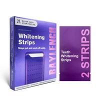 Purple Enamel-Protecting Whitening Strips for Brightening Teeth