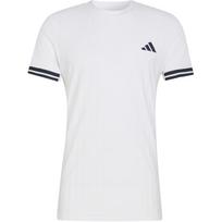 Adidas Teniso Viršutiniai Marškinėliai Vyriški Balti Apvalia Kaklo Vidutinio Stiliaus KE8972 S white