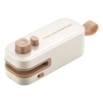 Space Saving Food Freshness Sealer Household USB Rechargeable Snacks Bag Sealing Machine for Picnics and Dorms