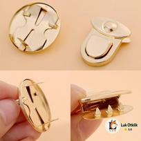 3 Pack Suitcase Insert Locks - Luggage Hardware Locks for Bags and Suitcases, Trolley Locks for Travel (Set of 3) One Size