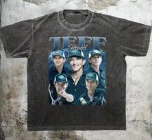 Jeff Probst Survivor Host Graphic Tee, Retro Bootleg Tee, 90s Streetwear Shirt L