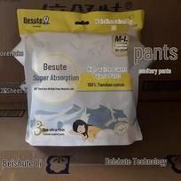 Bei Shu Tianshan Snow Cotton Period Pants, Super Absorbent Leak-Proof Sleepwear, M-L. M-L fits (70-160 jin) 9 pieces 3 packs