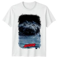 Aligatorius (1980 m) Filmo plakato įkvėpti unisex marškinėliai Retro 80-ųjų Tee S