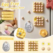 Egg Refrigerator - Decorative Fridge and Car Interior Accessory One Size