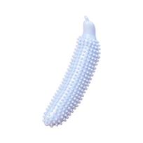 Dog Toy Interactive Training Cucumber Shape for Boredom One Size mėlyna