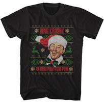 Bing Crosby Pa-Rum Pum Pum Pum Christmas Men's T Shirt Jazz Music Movie Merch 2XL