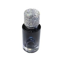 Creative Glass Perfume Atomizer Exquisite Refillable Spray Bottle  Travel Supply tamsiai mėlyna spalva