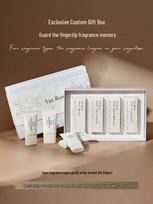VanReed French Fragrance Hand Cream: Long-Lasting, Moisturizing, Non-Greasy for Autumn/Winter (60ml) Gift Box: 30ml x 4