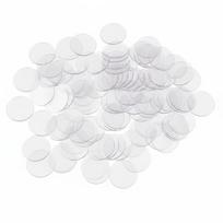 100Pcs 25mm Bingo Chips Plastic Math Manipulatives Gifts Counting Tokens  Classroom Supplies skaidri